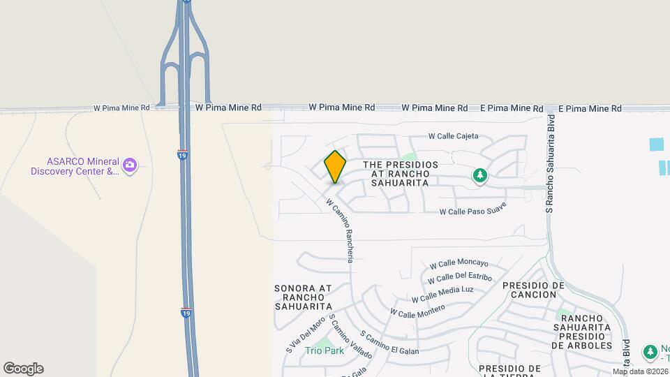 816 W Calle Ormino Mapa y Detalles de la Ubicación