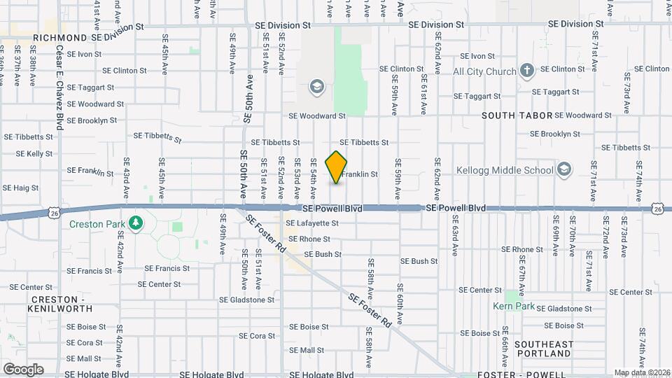 3336 SE 55th Ave, Unit 3334 Mapa y Detalles de la Ubicación