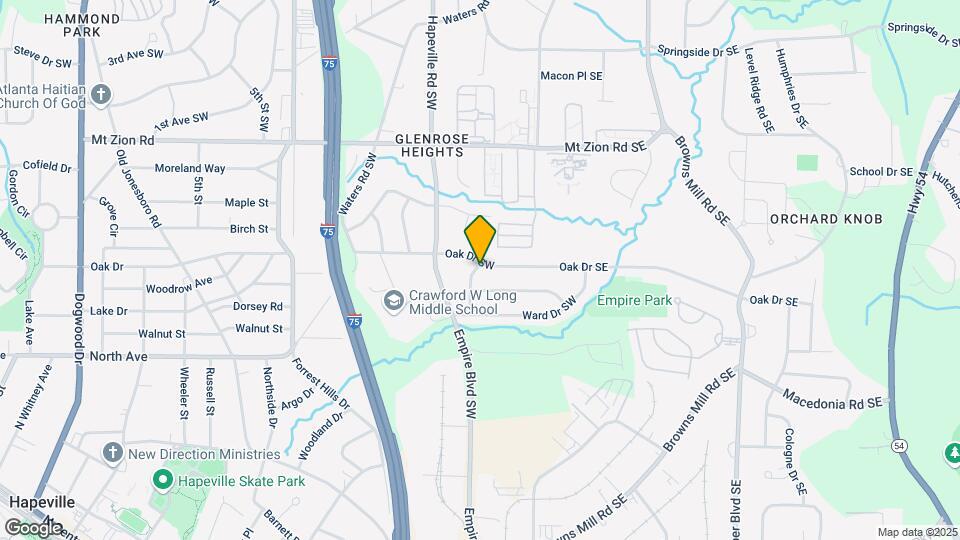 131 Oak Dr SW Map and Location Details