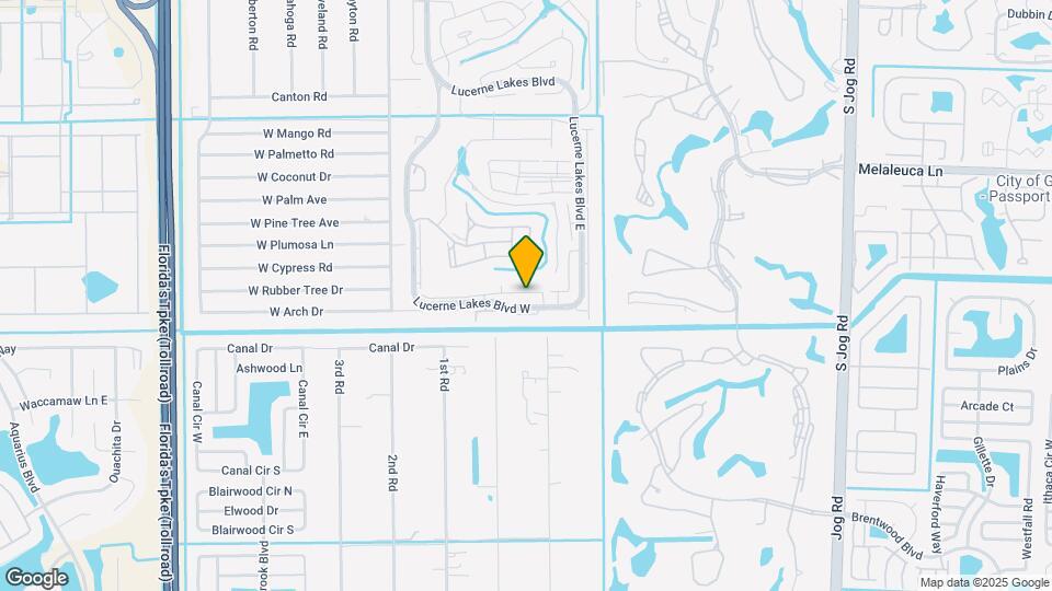 4723 Lucerne Lakes Blvd W Map and Location Details