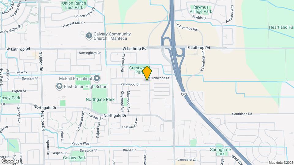 1807 Crestwood Ave Mapa y Detalles de la Ubicación