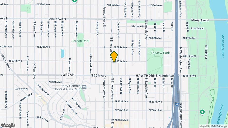 2648 Emerson Ave N Mapa y Detalles de la Ubicación