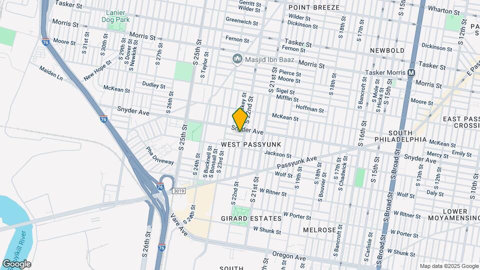 2209 Cantrell St Map and Location Details