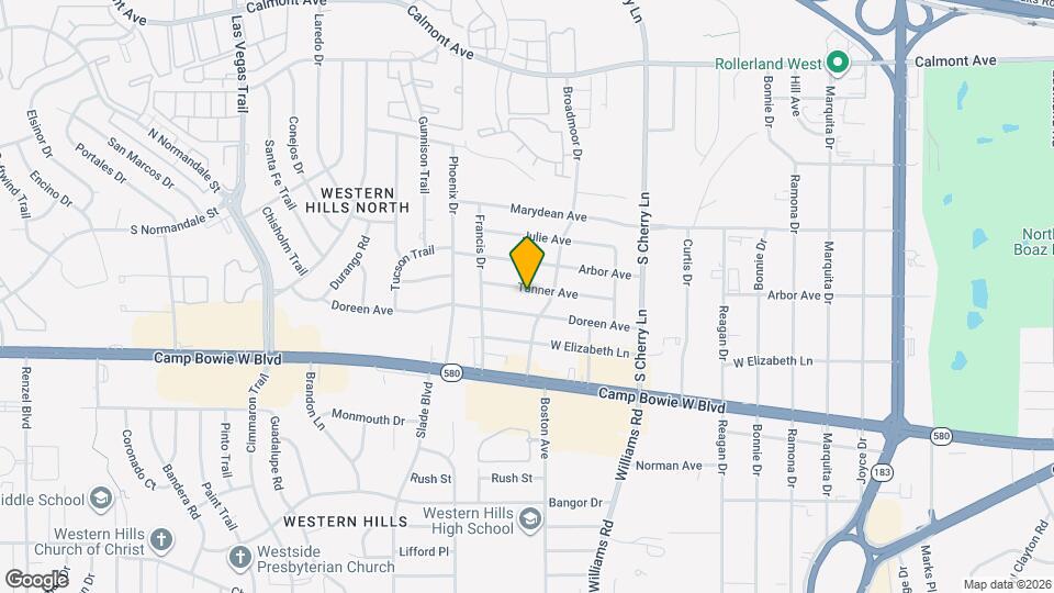 8115 Tanner Ave Map and Location Details