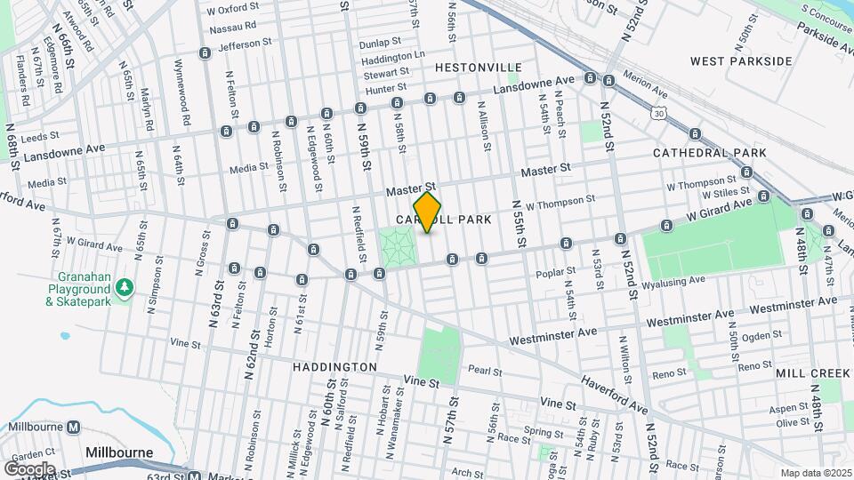 1238 N Alden St Map and Location Details