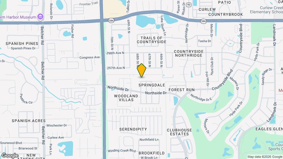 2528 Elderberry Dr Map and Location Details