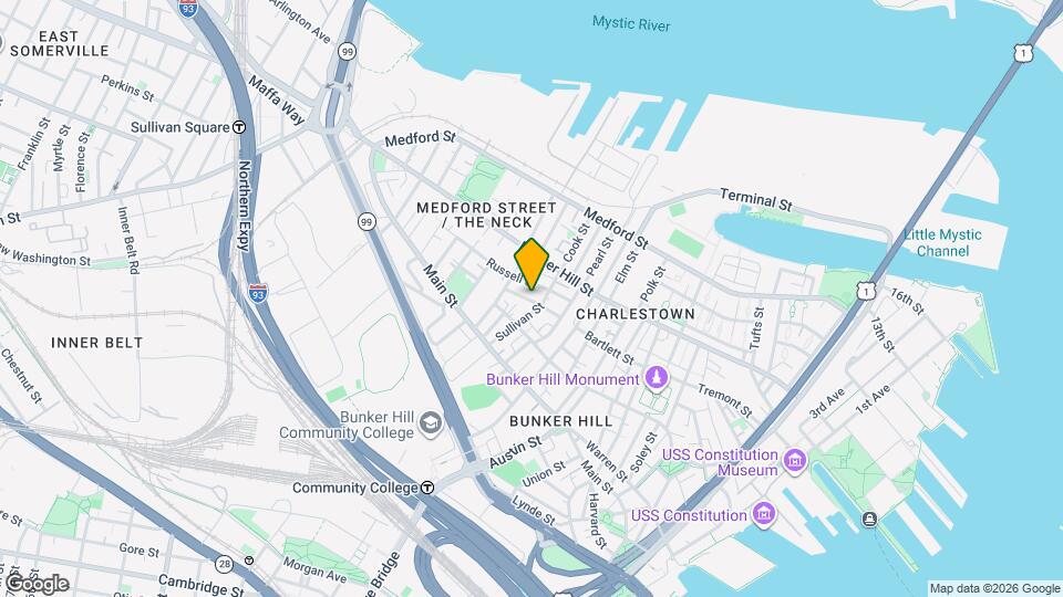 99 Bartlett St Map and Location Details