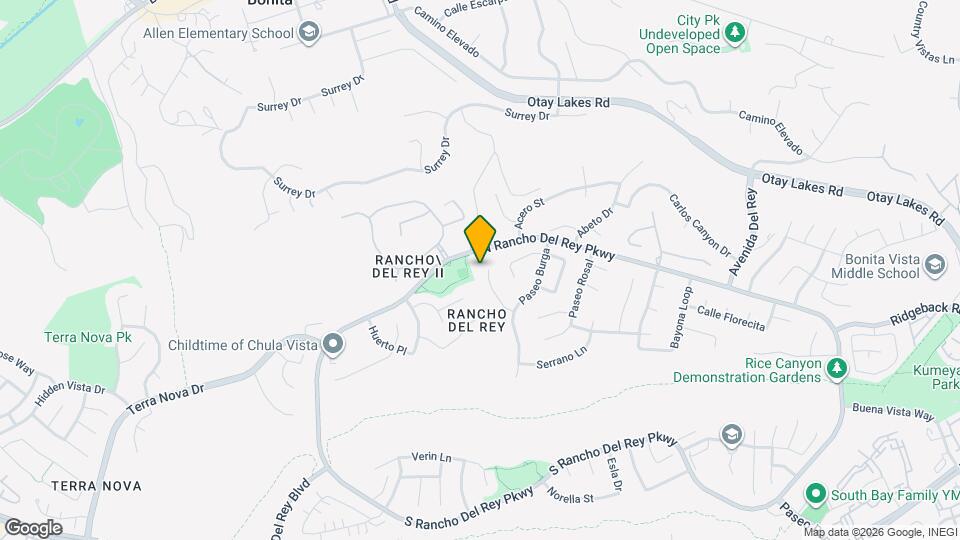 932 Palencia Pl Map and Location Details