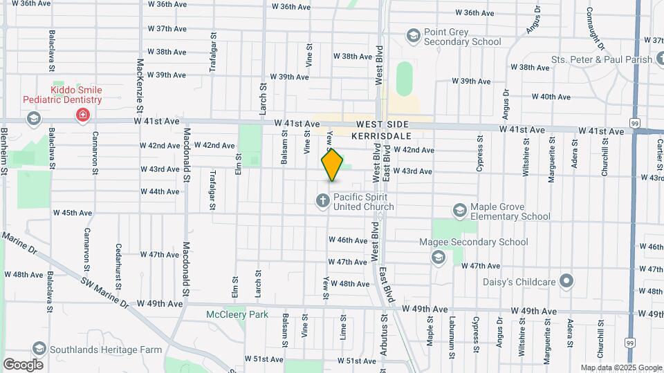 2189 44th Av W Map and Location Details