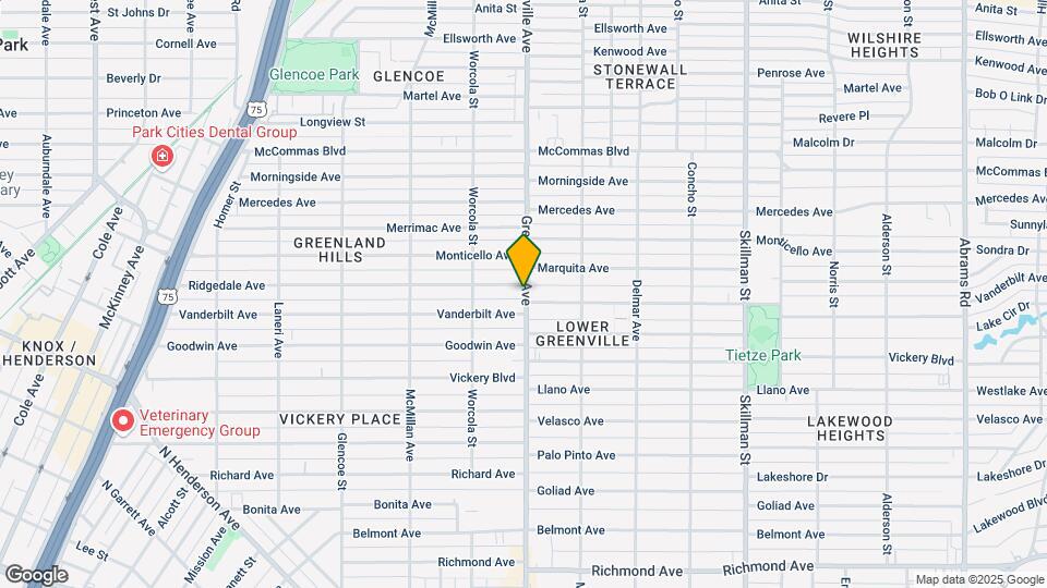5644 Ridgedale Ave Map and Location Details