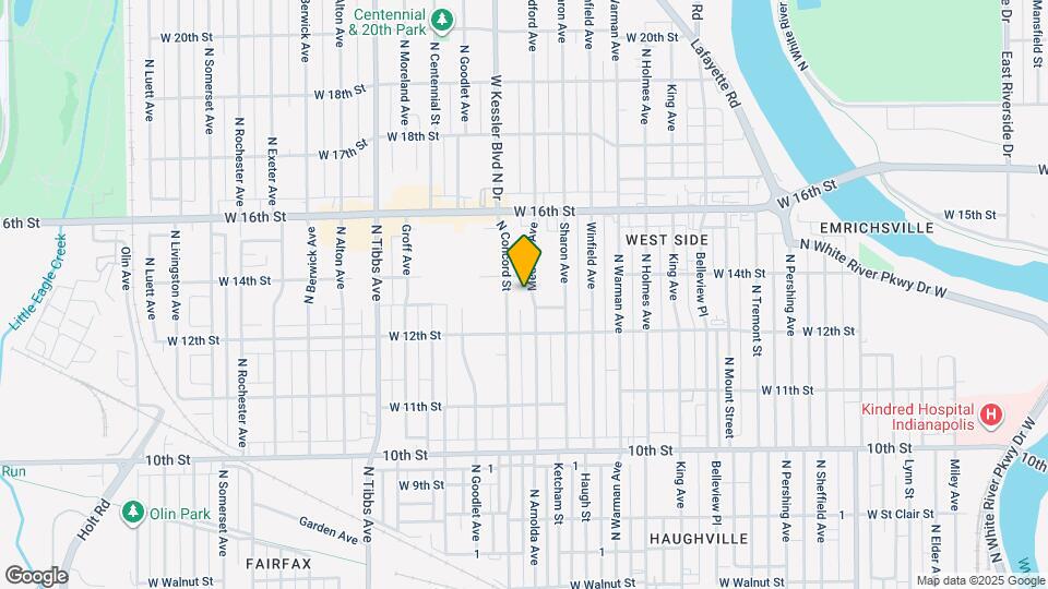 1314 Medford Ave Map and Location Details