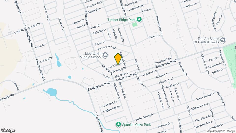 5502 Golden Dr Map and Location Details