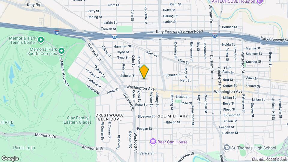 1205 Birdsall St Map and Location Details