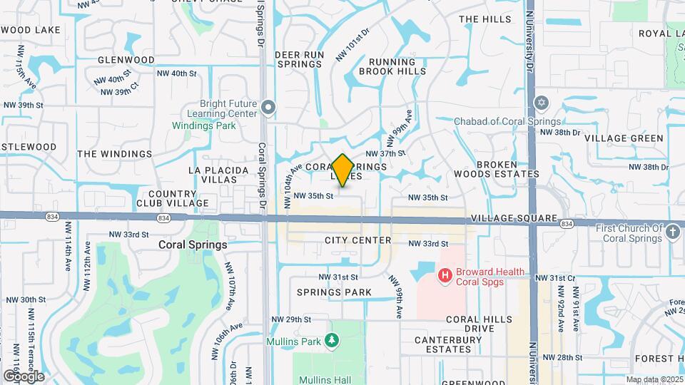 10151 NW 35th St, Unit 2-B Map and Location Details
