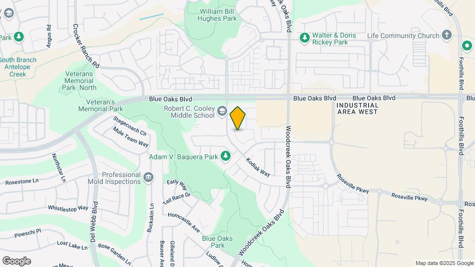 9105 Pinto Canyon Way Map and Location Details