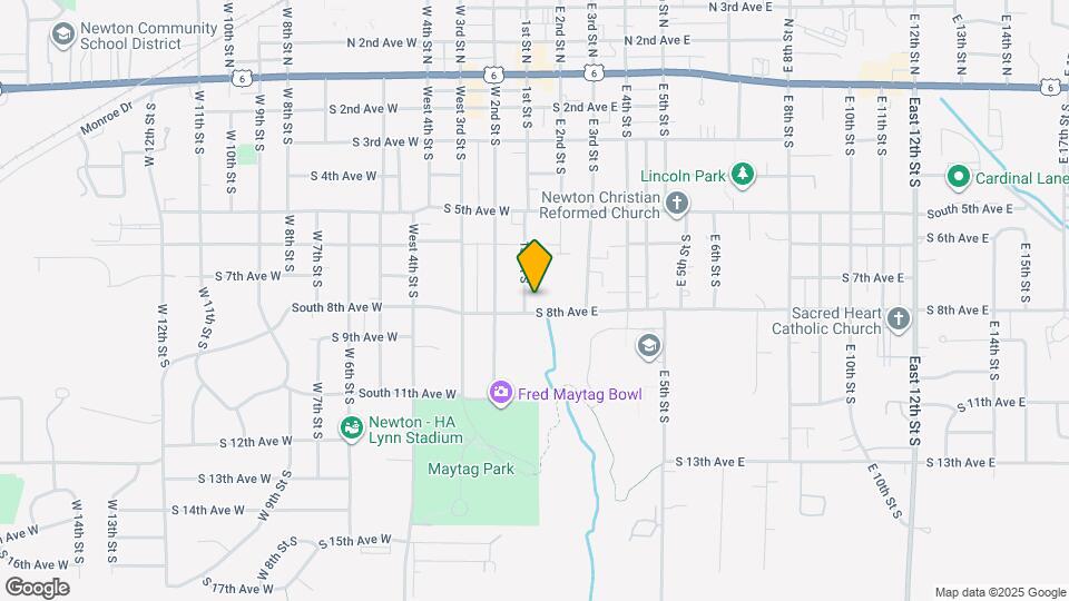 718 1st St S Map and Location Details