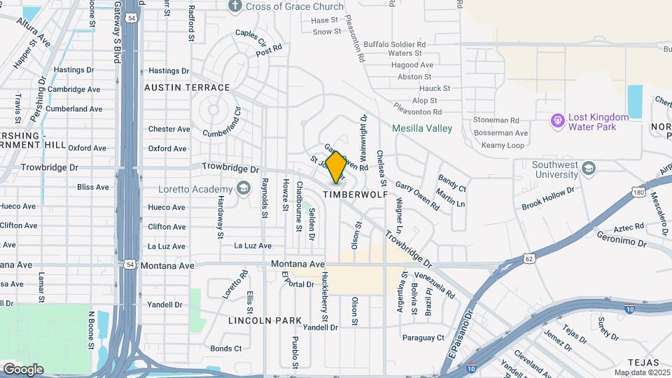 5133 Trowbridge Dr Map and Location Details