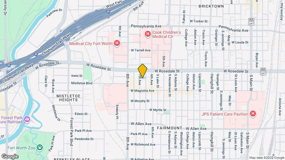 1460 W Oleander St, Unit #200 Map and Location Details
