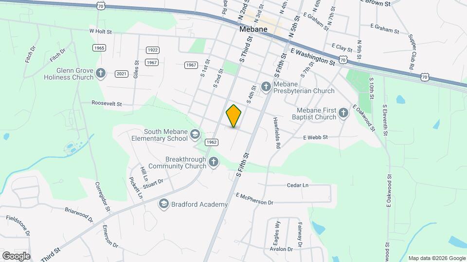 101 W Roosevelt St Map and Location Details