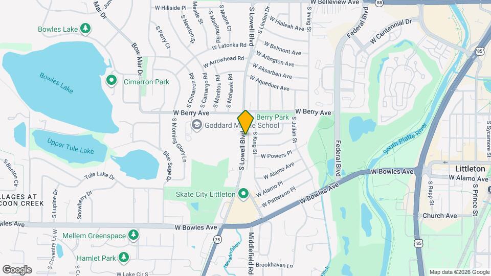 5628 S Lowell Blvd Mapa y Detalles de la Ubicación