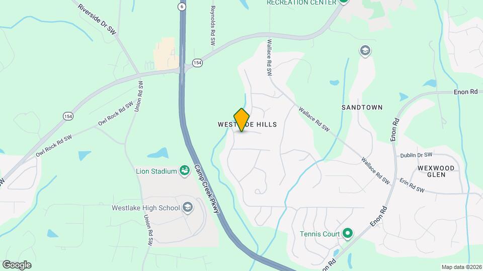 2270 Fern Valley Dr SW Mapa y Detalles de la Ubicación