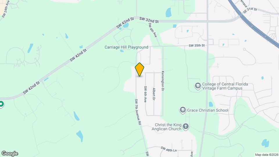 3821 SW 7th Avenue Rd Map and Location Details