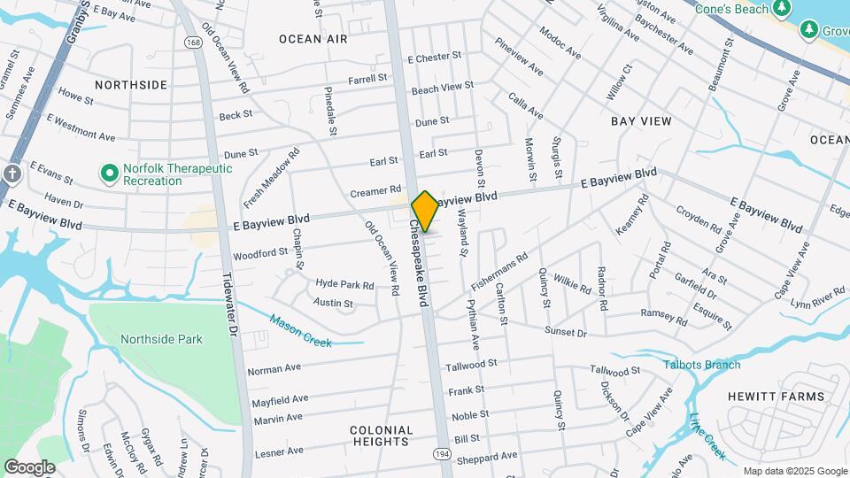 8570 Chesapeake Blvd Map and Location Details