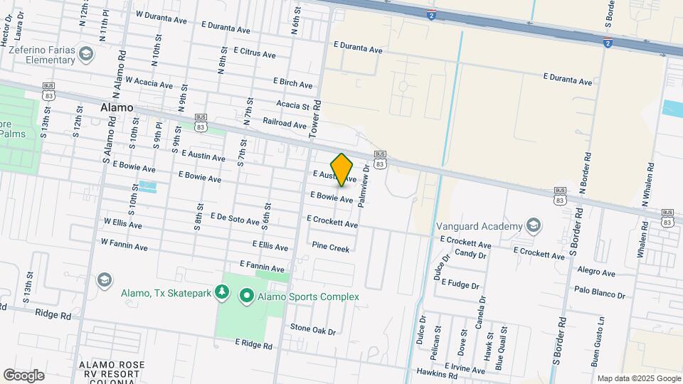 370 E Bowie Ave, Unit D Map and Location Details