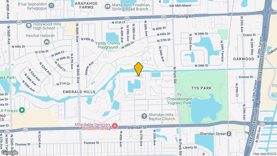 3270 N 37th Ter Mapa y Detalles de la Ubicación