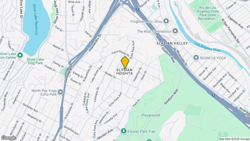 2154 Echo Park Ave, Unit 2154.5 Mapa y Detalles de la Ubicación