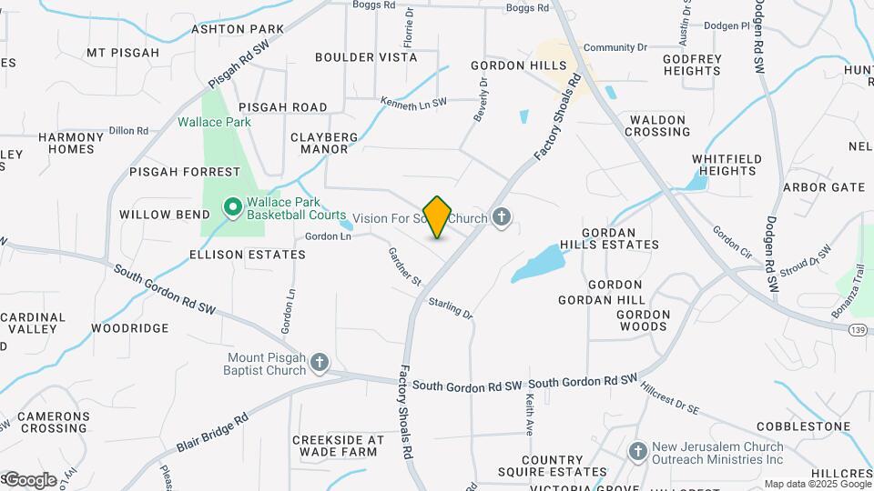 820 Howard Ct SW Map and Location Details