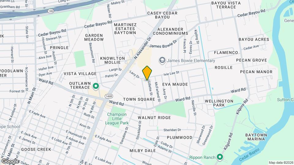 1902 Gillette St Map and Location Details