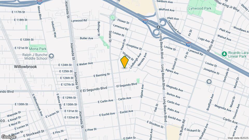 3155 Banning Ave Mapa y Detalles de la Ubicación