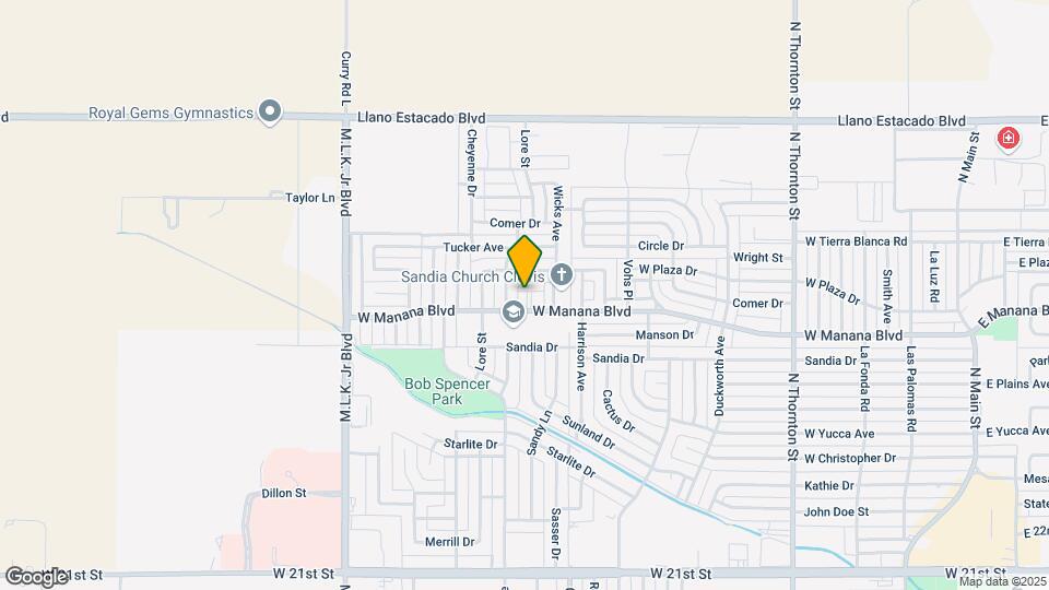 1224 W Manana Blvd Mapa y Detalles de la Ubicación
