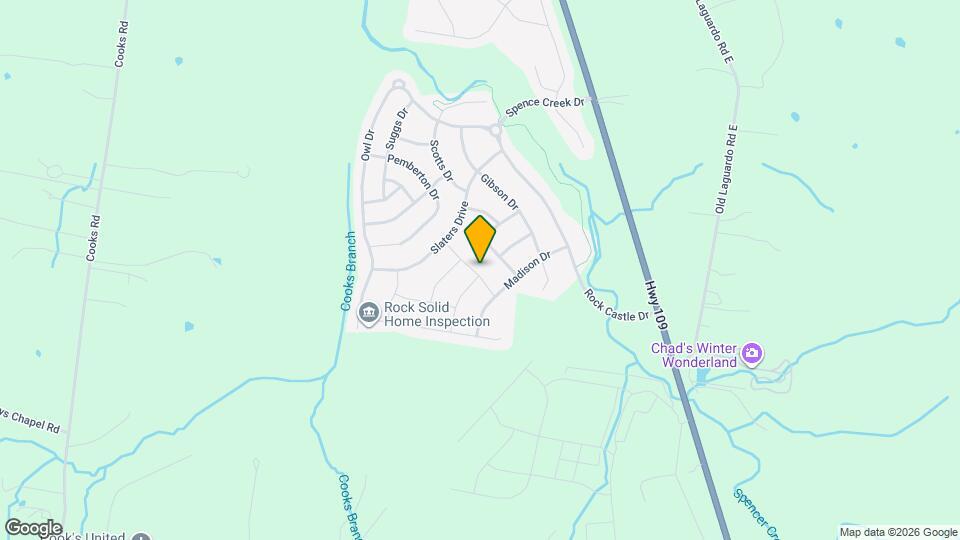 1025 Briar Creek Dr Map and Location Details