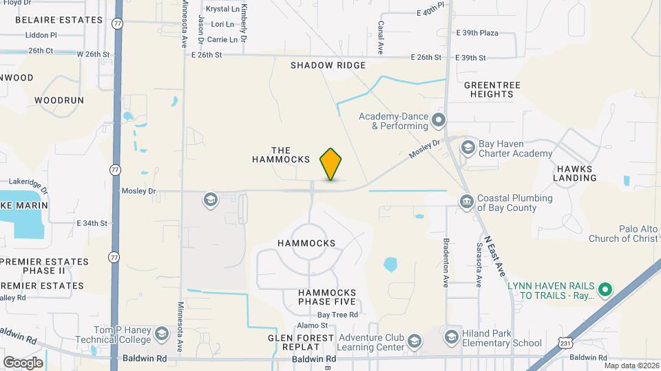 3123 Meadow St Map and Location Details