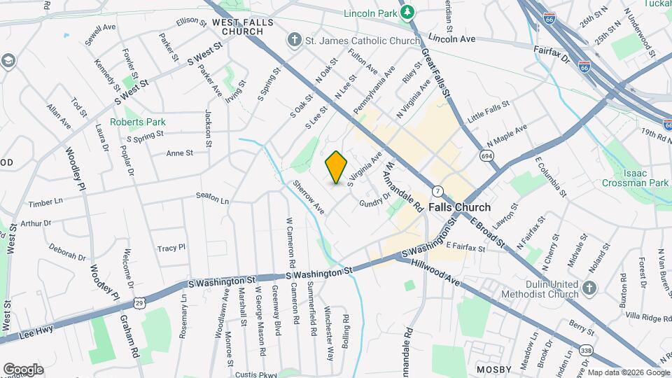 411 Hampton Ct Mapa y Detalles de la Ubicación