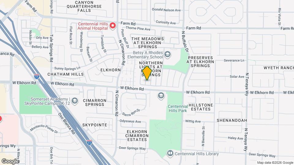 7208 Golden Falcon St Map and Location Details