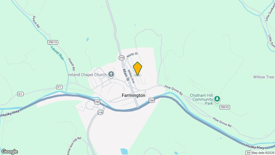 3414 Central Ave Map and Location Details