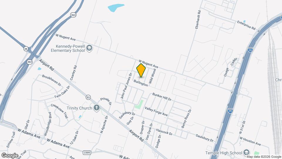 1103 Madison Map and Location Details