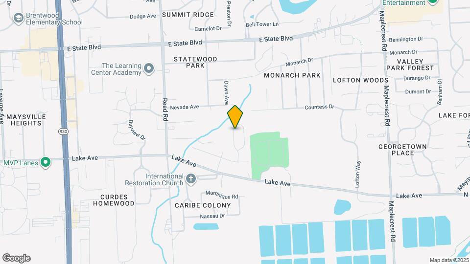 1514-1516 Fieldstone Dr Map and Location Details