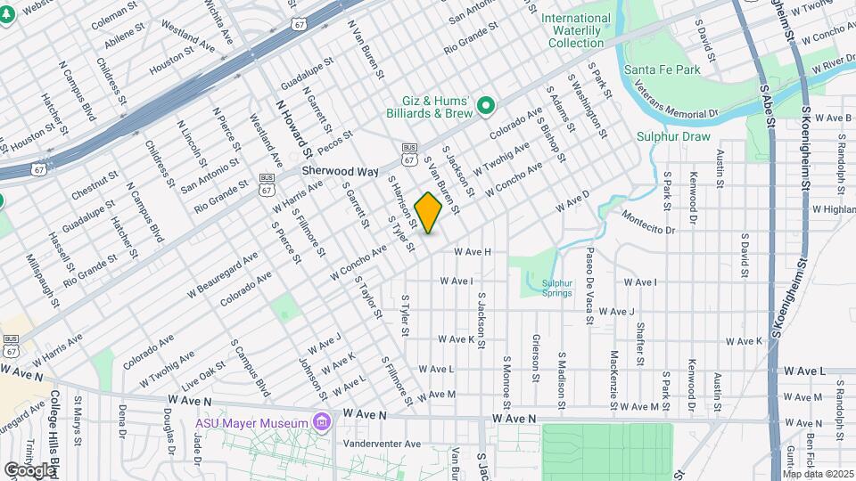 408 S Harrison St Map and Location Details