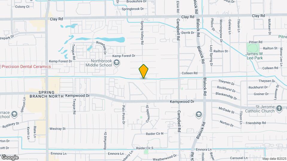 9634 Rockhurst Dr Map and Location Details