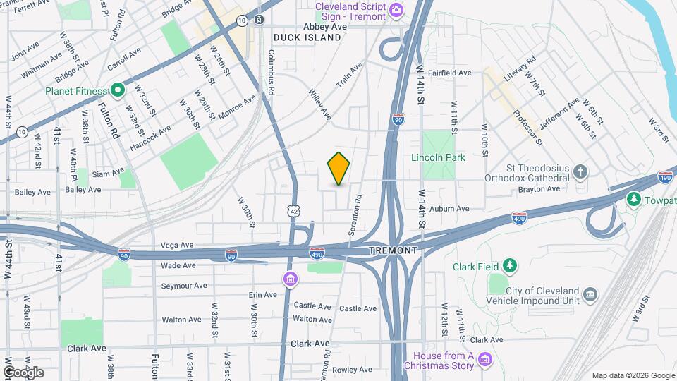 2605 W 18th St Map and Location Details