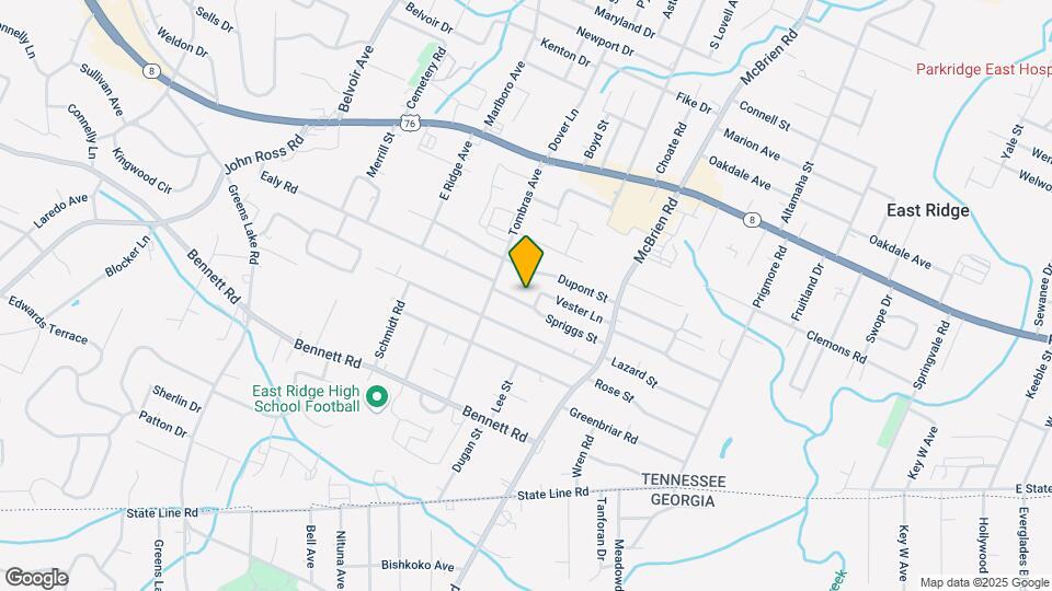 4275 Spriggs St Map and Location Details