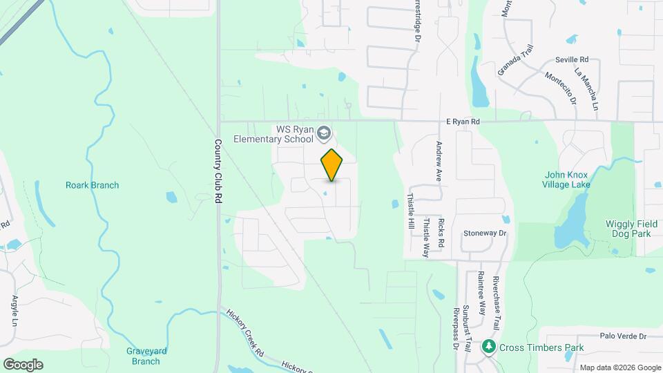 4308 Lost Creek Rd Map and Location Details