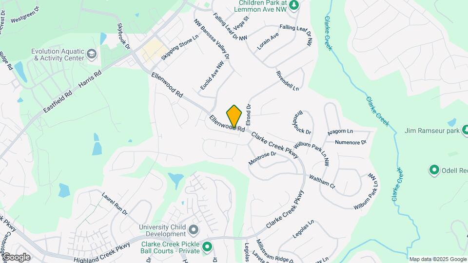 10412 Dalton Woods Ct NW Map and Location Details