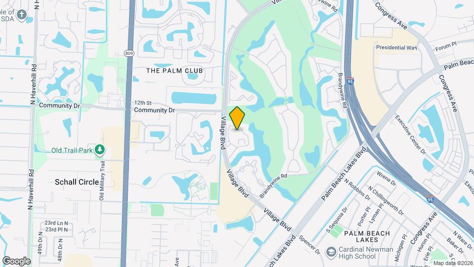 19205 Glenmoor Dr, Unit 19205 Map and Location Details