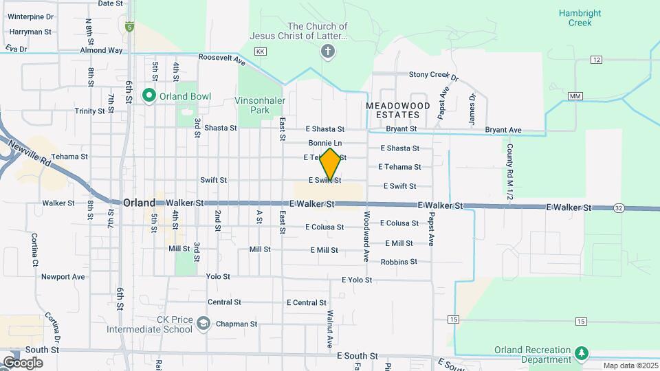 104 E Swift St Map and Location Details
