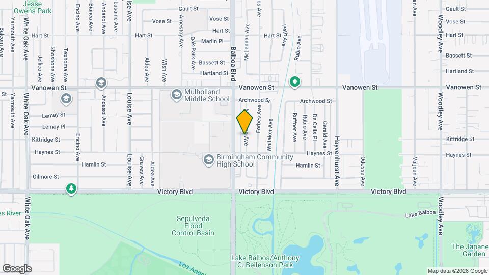 6557 McLennan Ave Map and Location Details